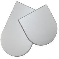 Wasser- Bohnenbehälterdeckel Set, silber Magic - Royal